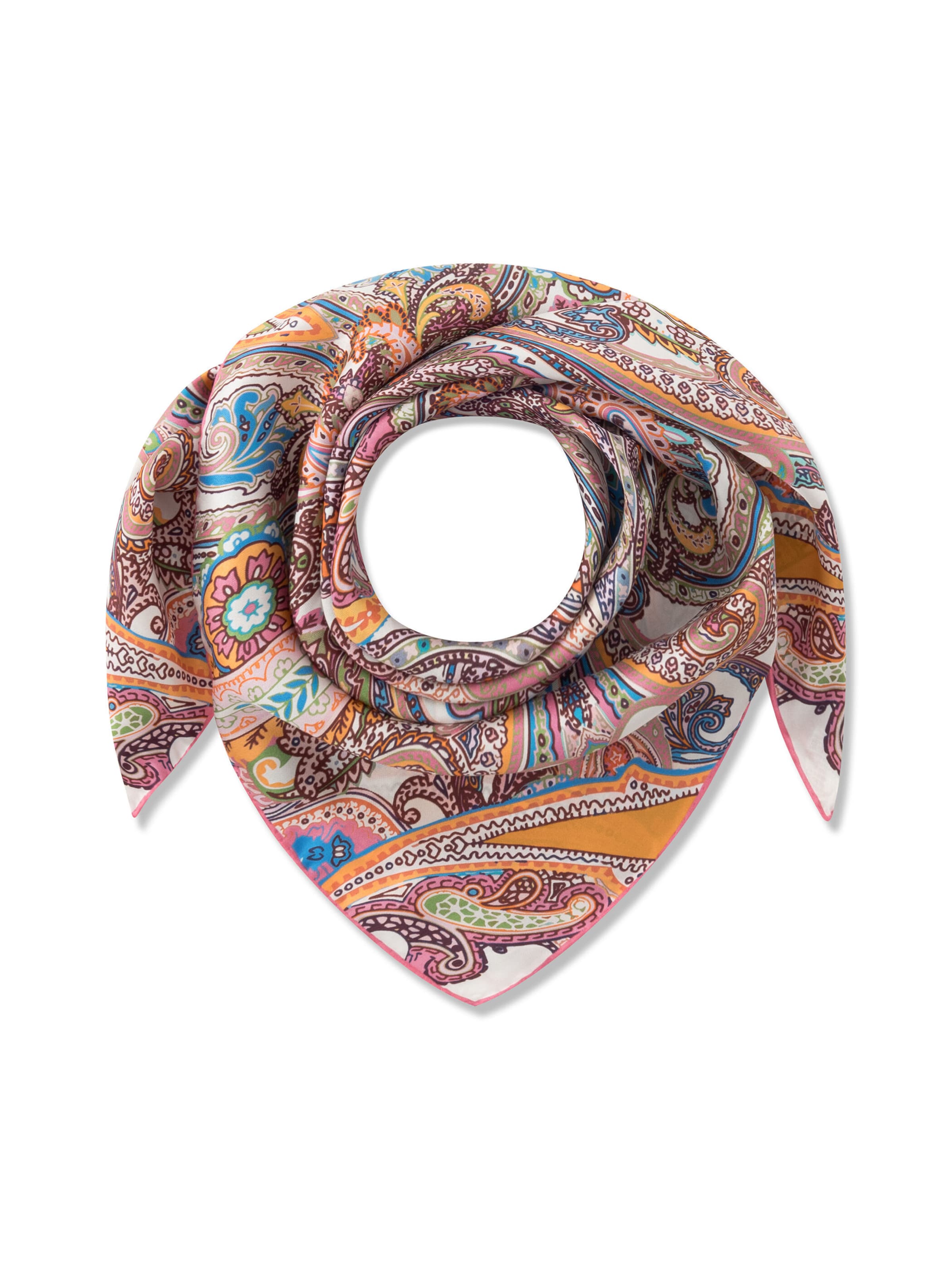 Foulard CODELLO en bleu : devant