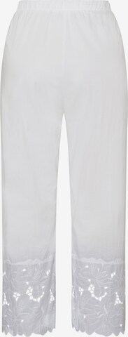 Pantalon de pyjama ' Klara ' Hanro en blanc