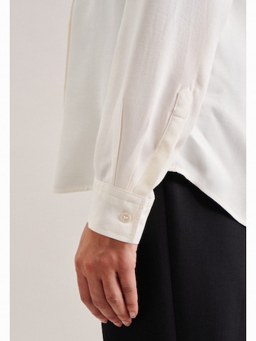 SEIDENSTICKER - Blusa en blanco