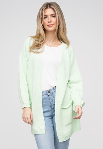 Cardigan Cloud5ive en vert : devant
