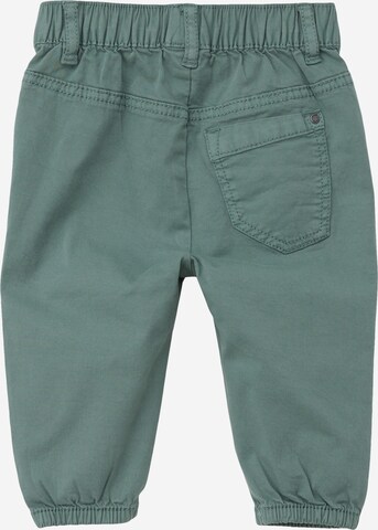 Tapered Pantaloni di s.Oliver in verde: dietro