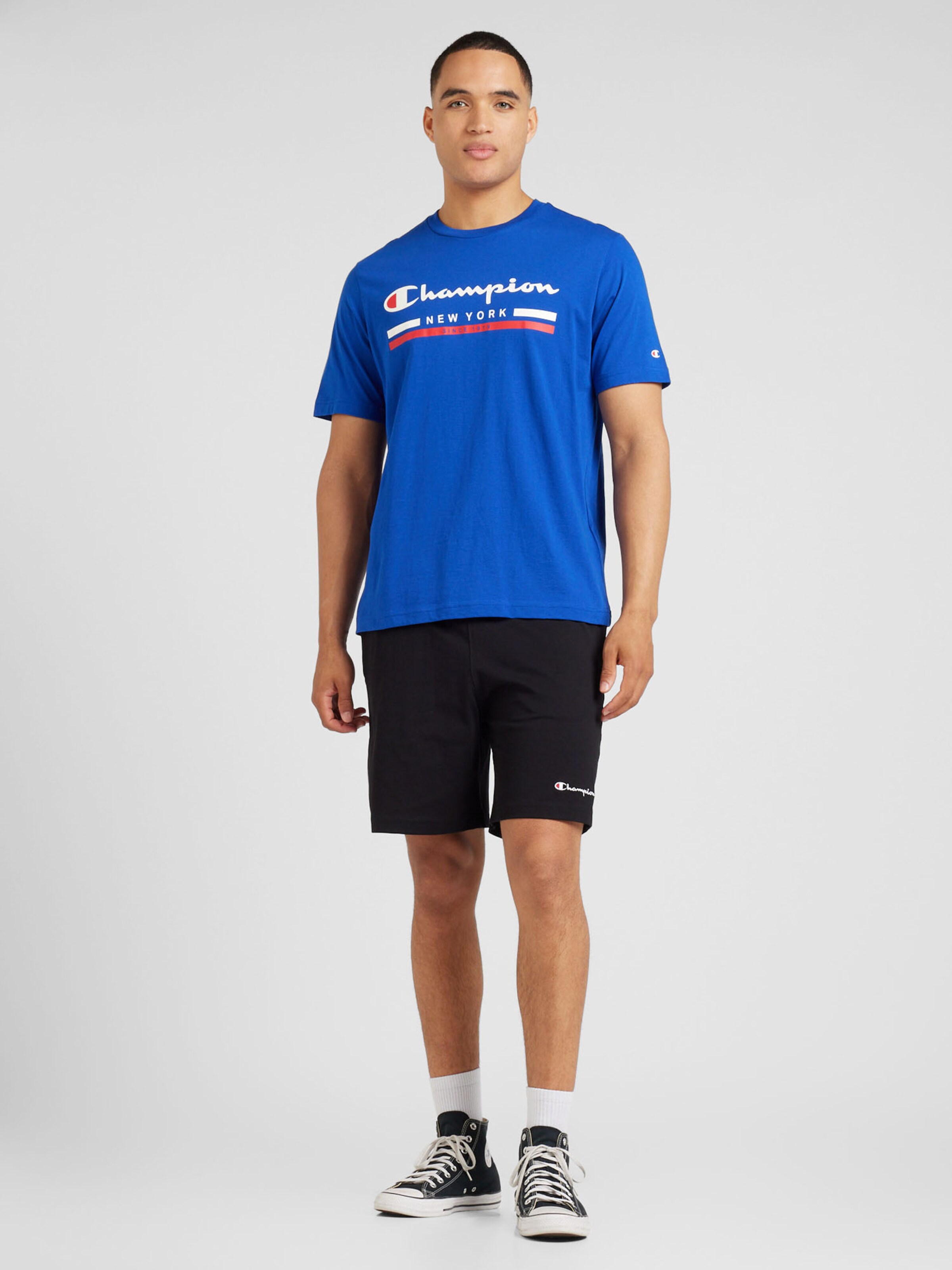 Champion Authentic Athletic Apparel Shirt in Blue ABOUT YOU