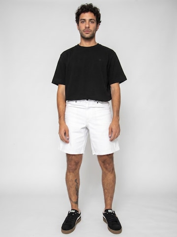 Baggy Jean 'Workwear' PENFIELD en blanc : devant