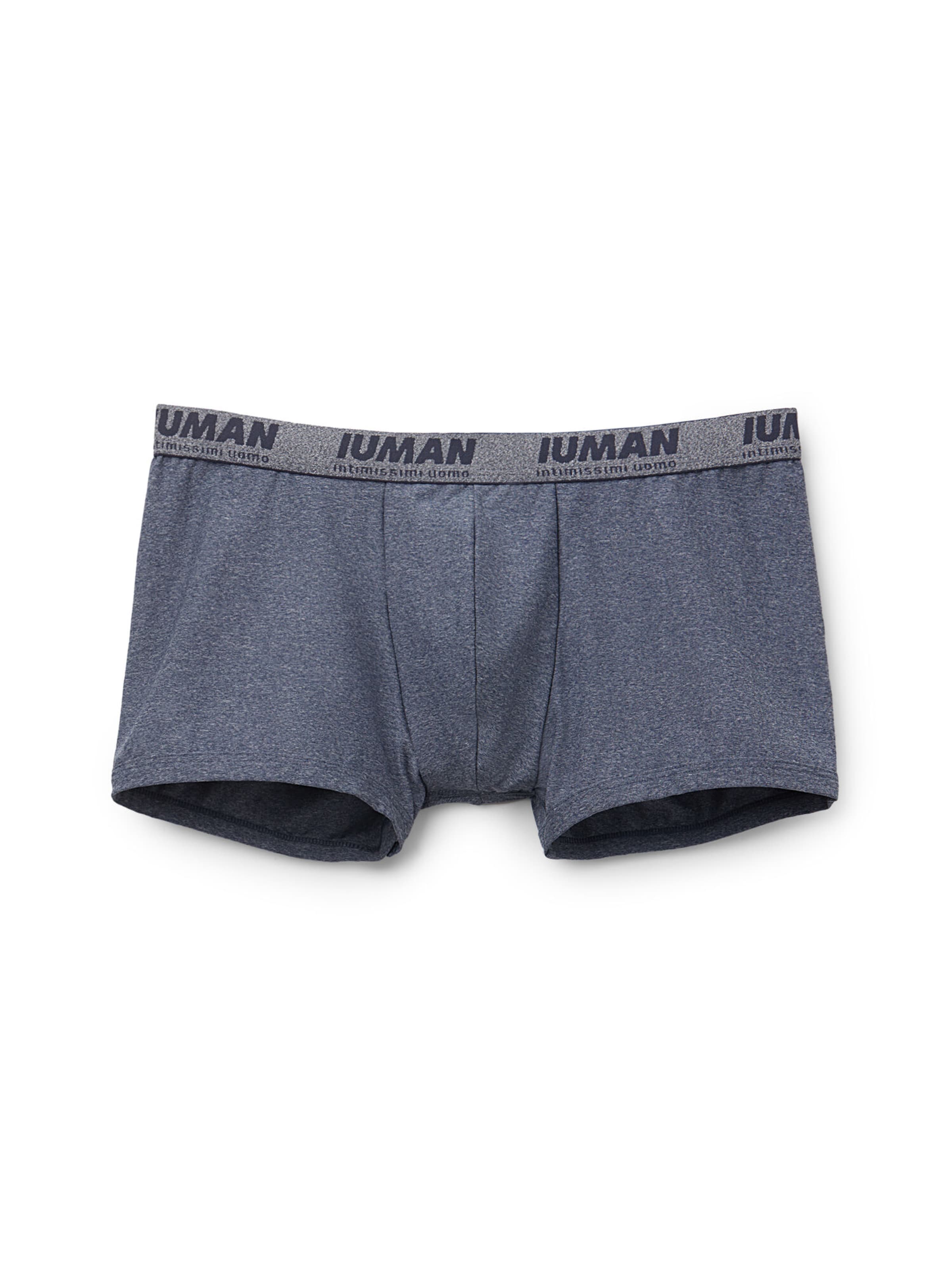 IUMAN Intimissimi Uomo Boxer shorts in Blue: front