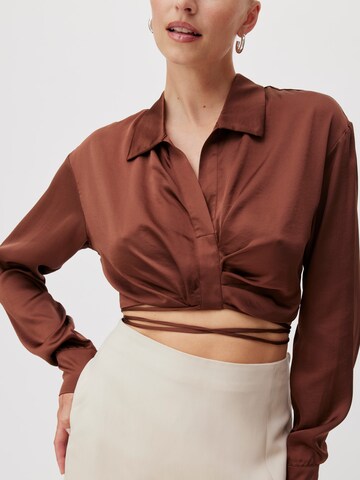 LeGer by Lena Gercke Blouse 'Belana' in Brown