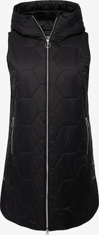 Ulla Popken Vest in Black: front