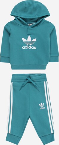 ADIDAS ORIGINALS Jogginganzug 'Adicolor' in Blau: predná strana