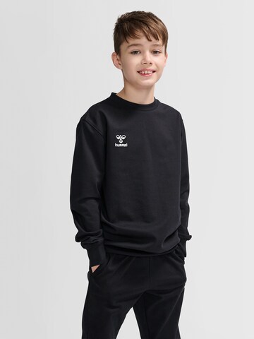 Hummel Sports sweatshirt in Black: front