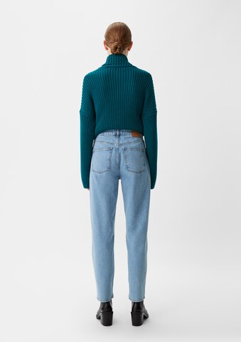 Regular Jeans de la comma casual identity pe albastru: spate