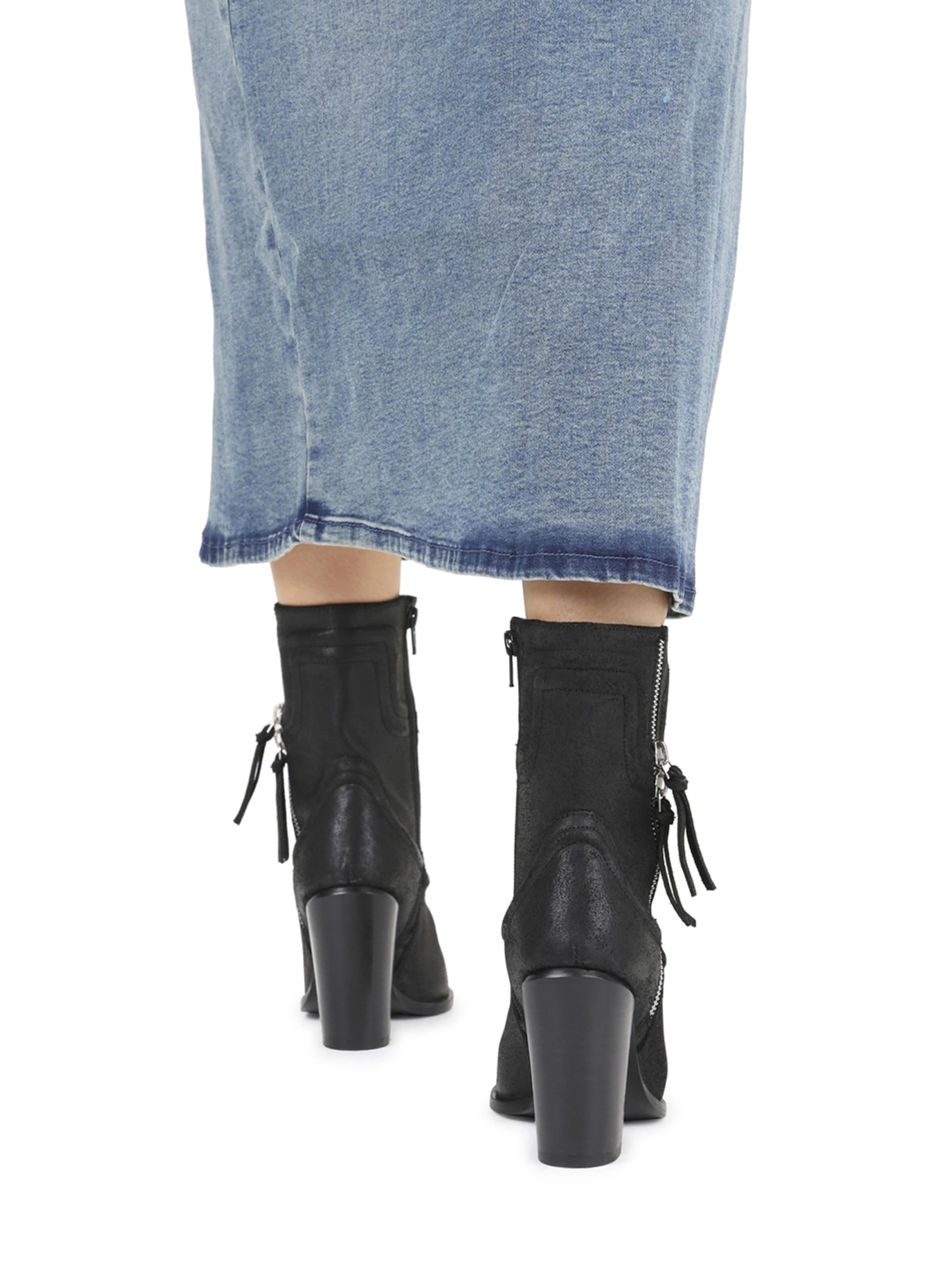 BRONX Ботинки 'New-Americana' в Черный