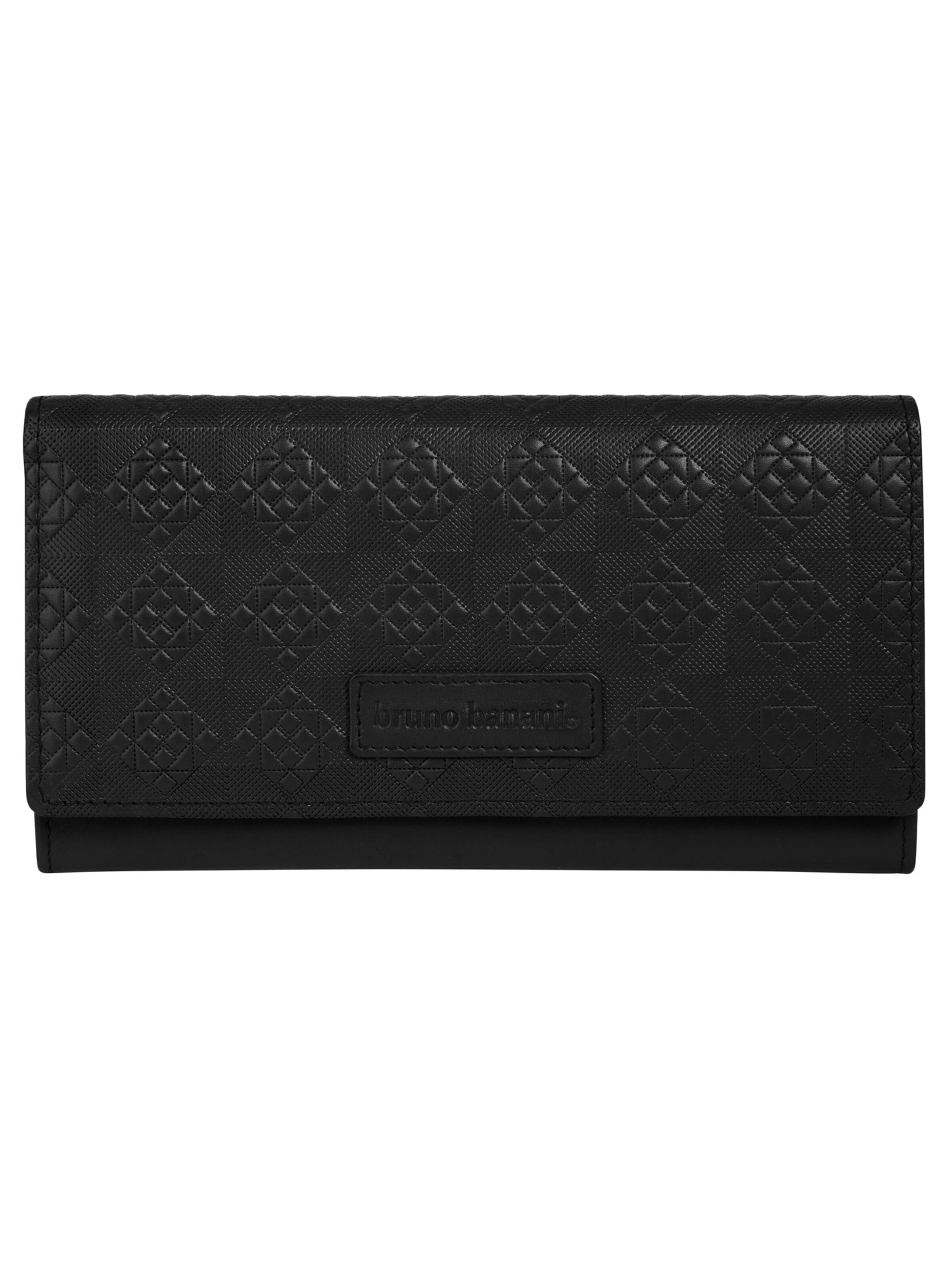 Bruno Banani Wallet in Black: front