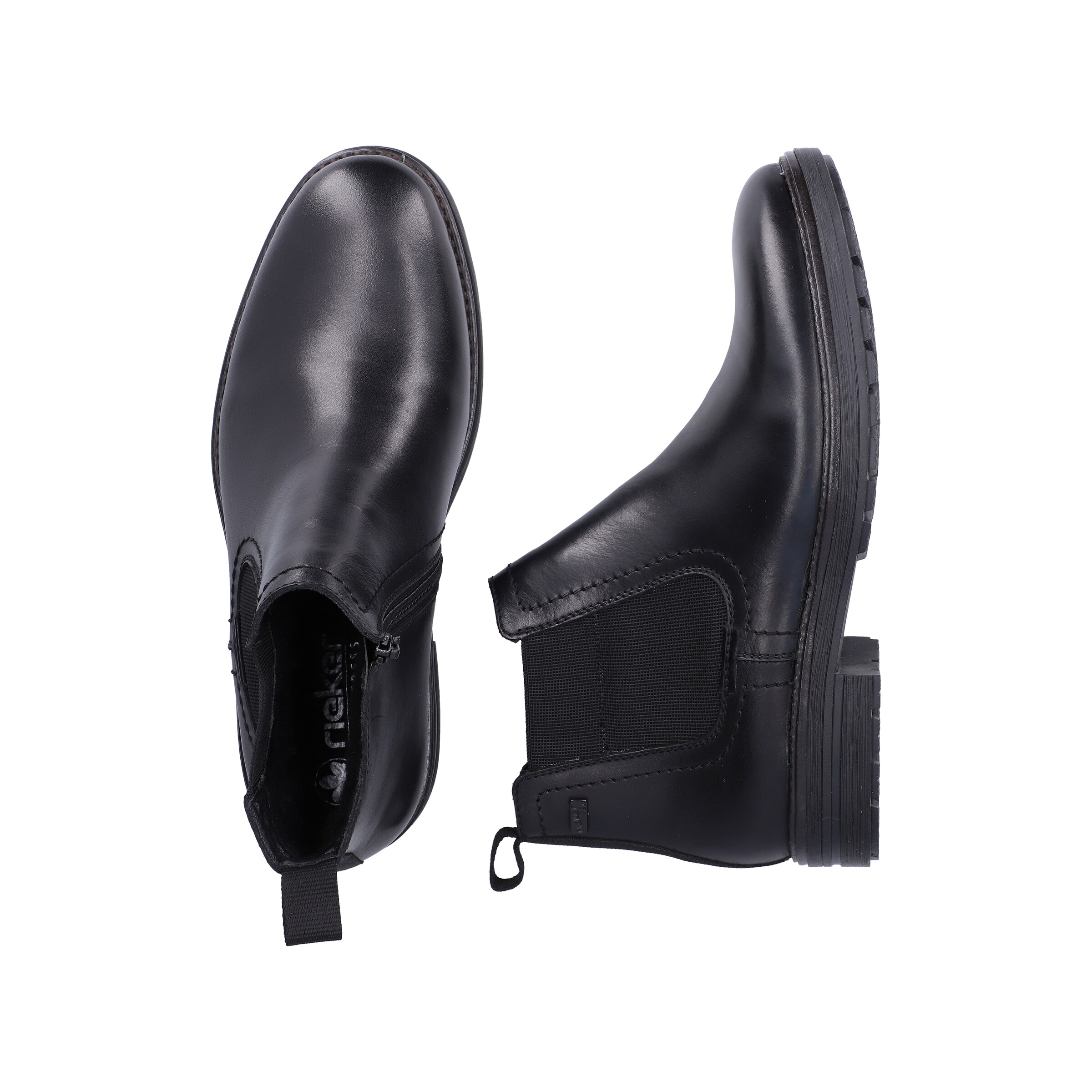 Chelsea Boots Rieker en noir