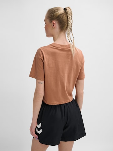 Hummel T-Shirt 'Lgc Malu' in Braun