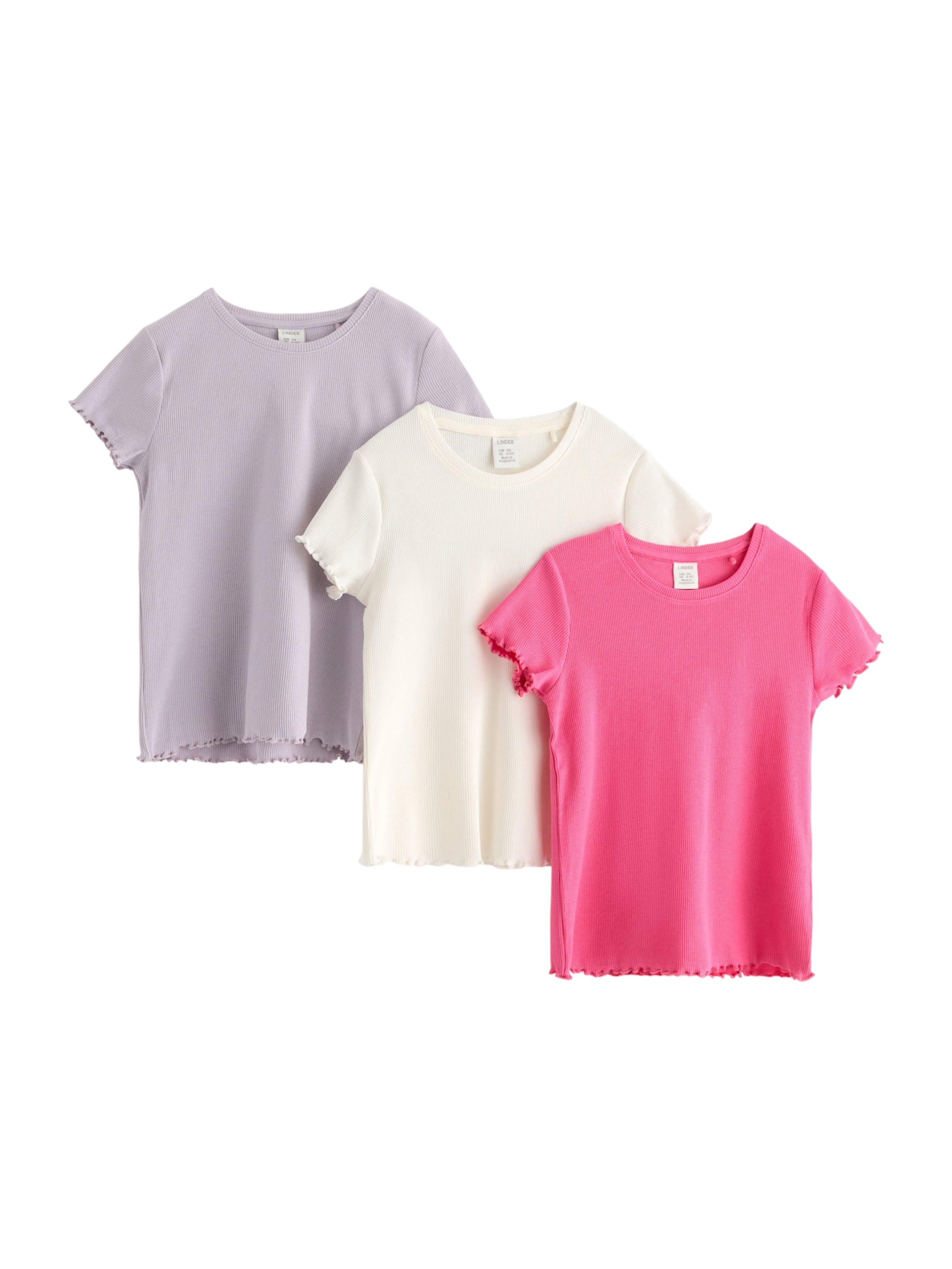 Lindex - Camiseta en lila: frente