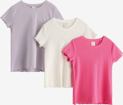 Marškinėliai iš Lindex, spalva – alyvinė spalva / rožinė / balta, Prekių apžvalga