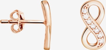 Sofia Milani Ohrringe 'Infinity' in Gold: Vorderseite