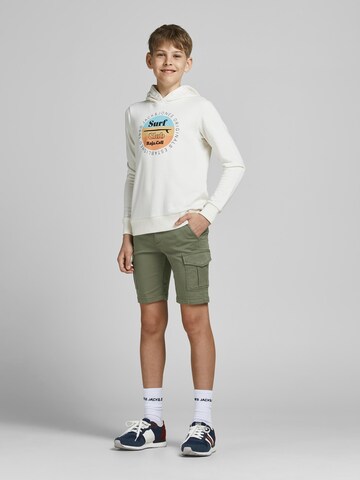 Jack & Jones Junior Normalny krój Spodnie 'Joe' w kolorze zielony