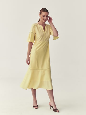 TATUUM Damengewebekleid BUSSA in Gelb