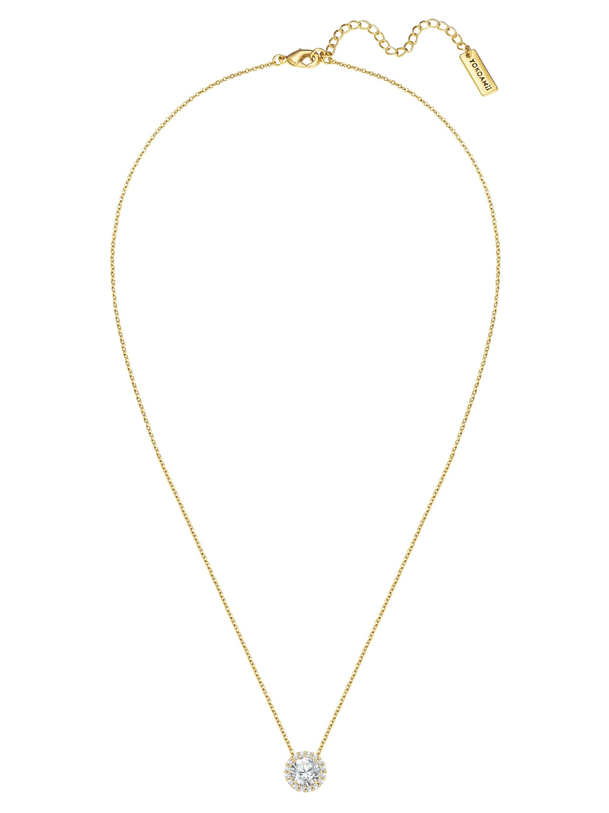 Yokoamii Necklace in Gold: front