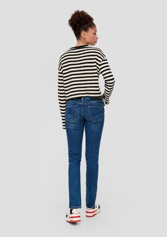 QS Slimfit Jeans in Blauw