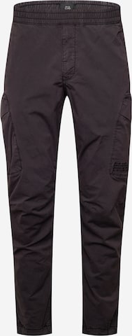 River Island Slim fit Cargo Pants in Grey: front