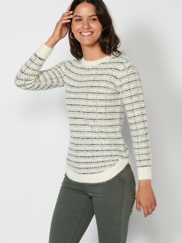 KOROSHI Pullover i hvid