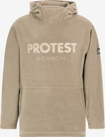 PROTEST Sportpullover 'PRTPhil JR' in Braun: Vorderseite