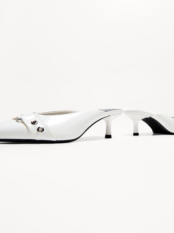 Bershka Mule in White
