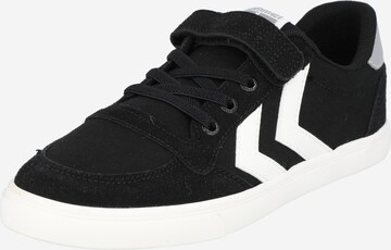 Hummel Sneakers 'Slimmer Stadil' in Zwart: voorkant