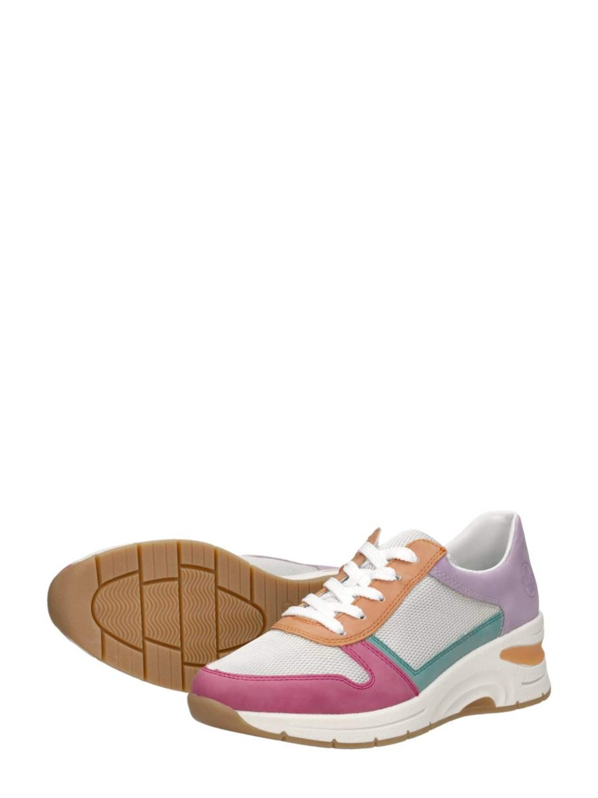 Rieker Sneakers laag 'Laag' in Roze