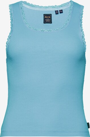 Superdry Top in Blauw: voorkant