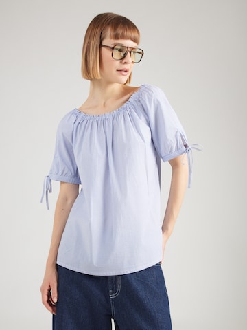 Camicia da donna 'Je44lla' di ZABAIONE in bianco: frontale