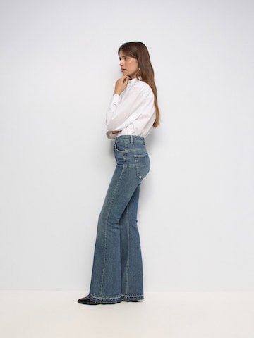 Salsa Jeans Flared Jeans 'Faith' in Blue