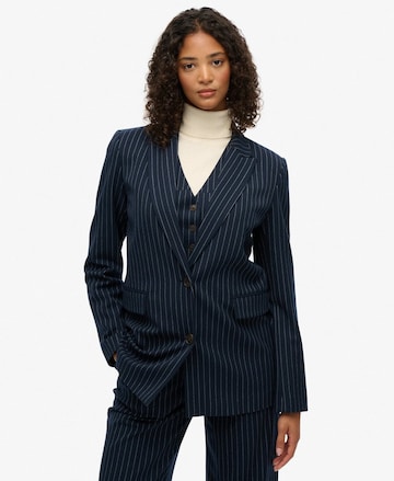 Blazer Superdry en bleu : devant