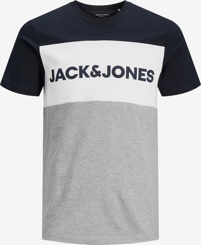 kék / szürke / fehér JACK & JONES Póló, Termék nézet