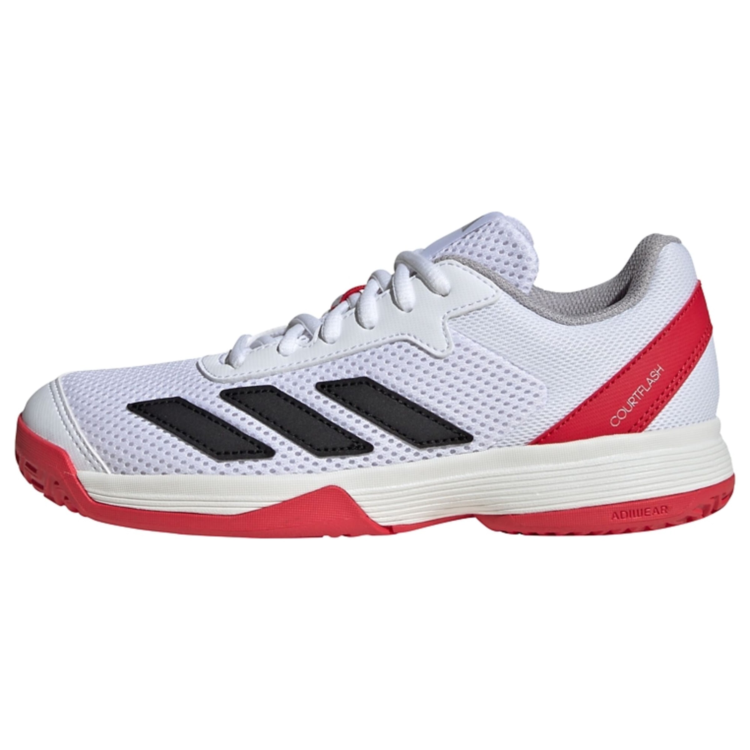 Scarpa sportiva 'Courtflash' di ADIDAS PERFORMANCE in bianco: frontale