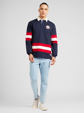 Tommy Jeans Poloshirt 'ARCHIVE GAMES' in Blau