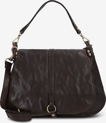 Campomaggi Shoulder Bag in Brown: front