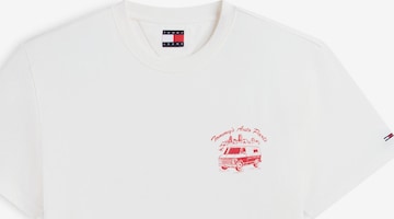balta Tommy Jeans Marškinėliai: priekis