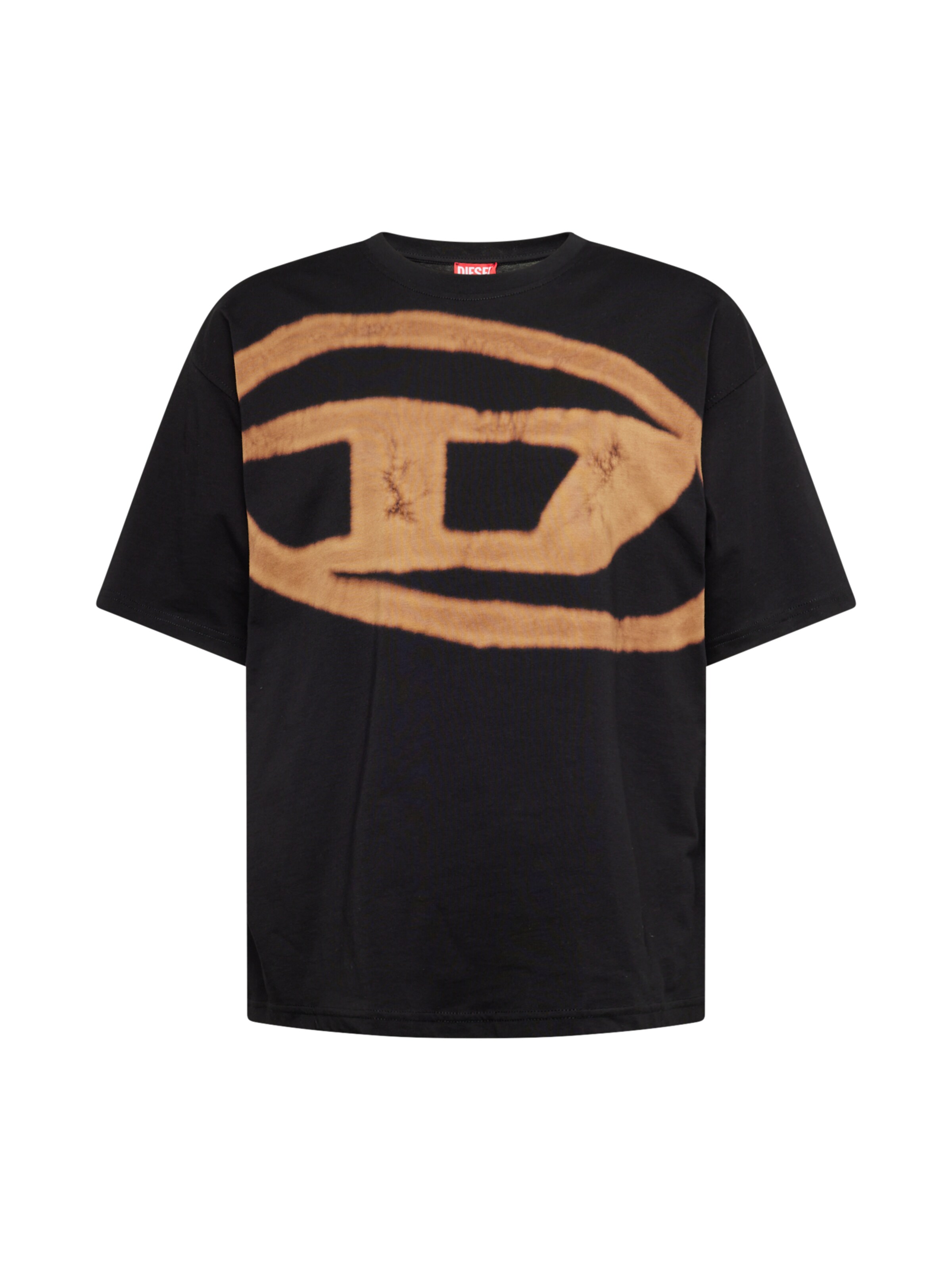 melns DIESEL T-Krekls: no priekšpuses