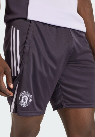 ADIDAS PERFORMANCE Regular Sportshorts 'Manchester United Tiro 25 Competition' in Lila