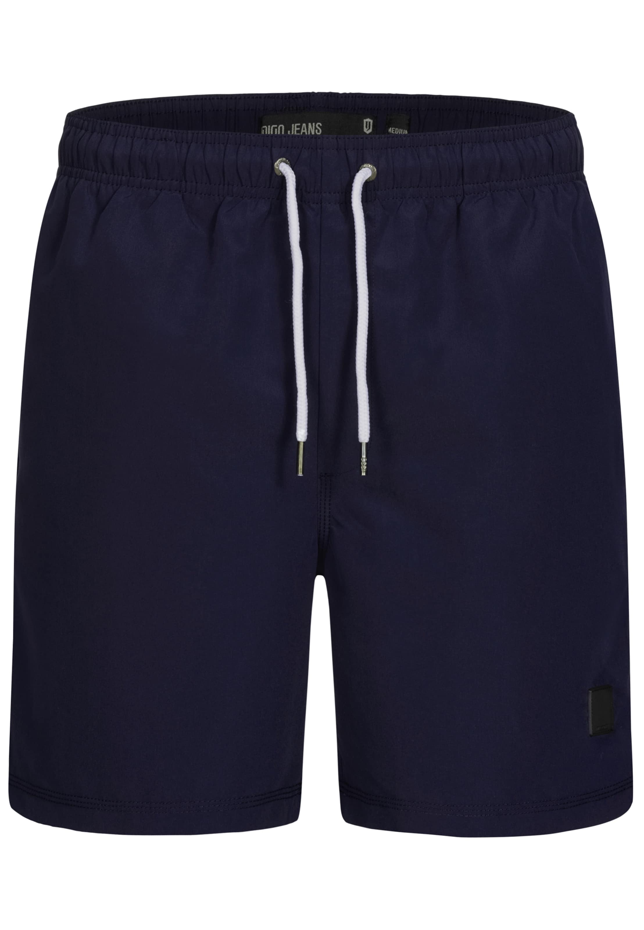 INDICODE JEANS Swimming shorts in Blue: front