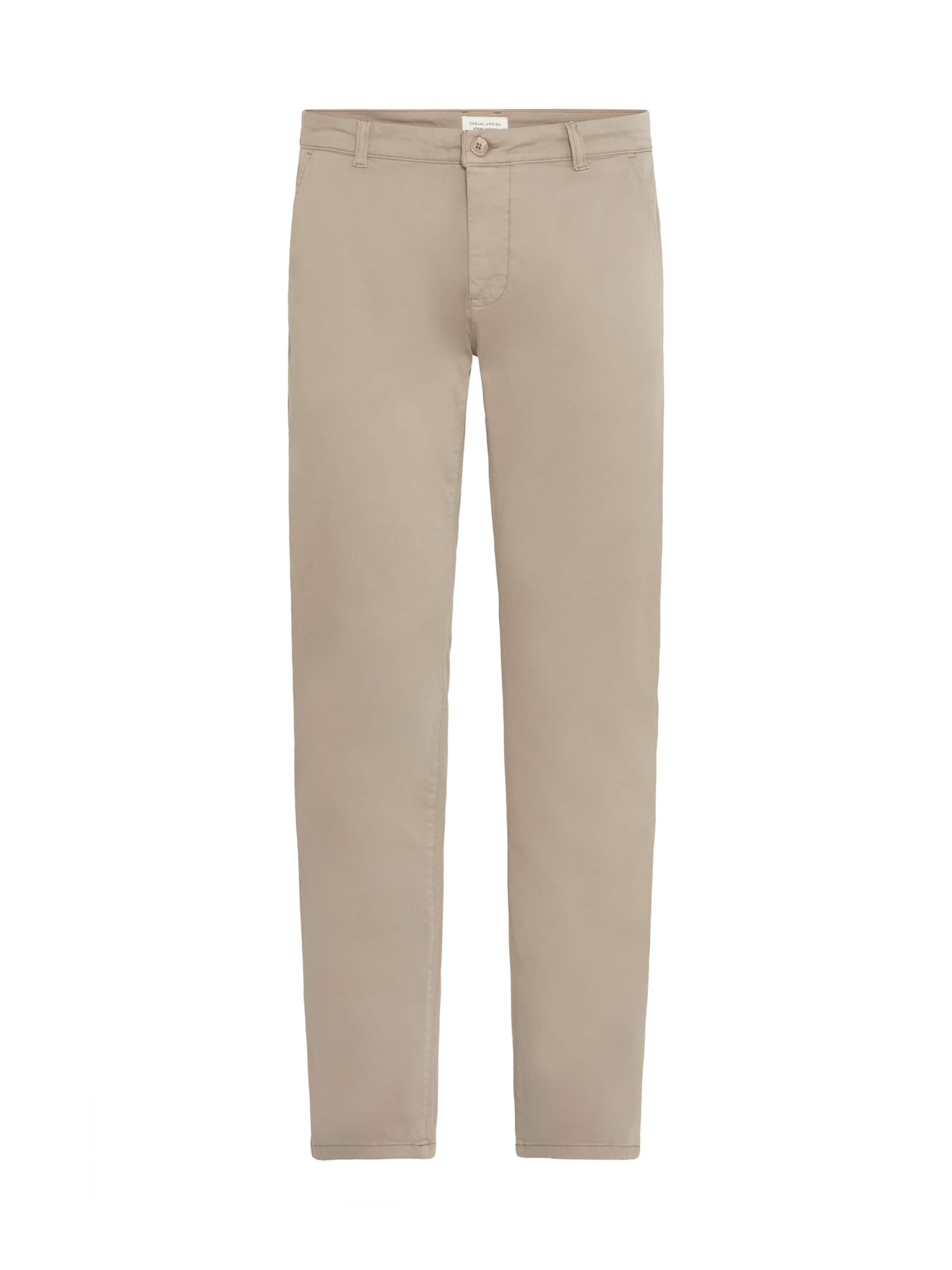 Casual Friday - Slimfit Pantalón chino 'CFViggo' en beige: frente
