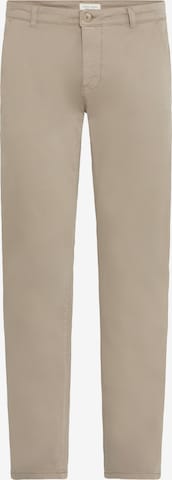 Coupe slim Pantalon chino 'CFViggo' Casual Friday en beige : devant