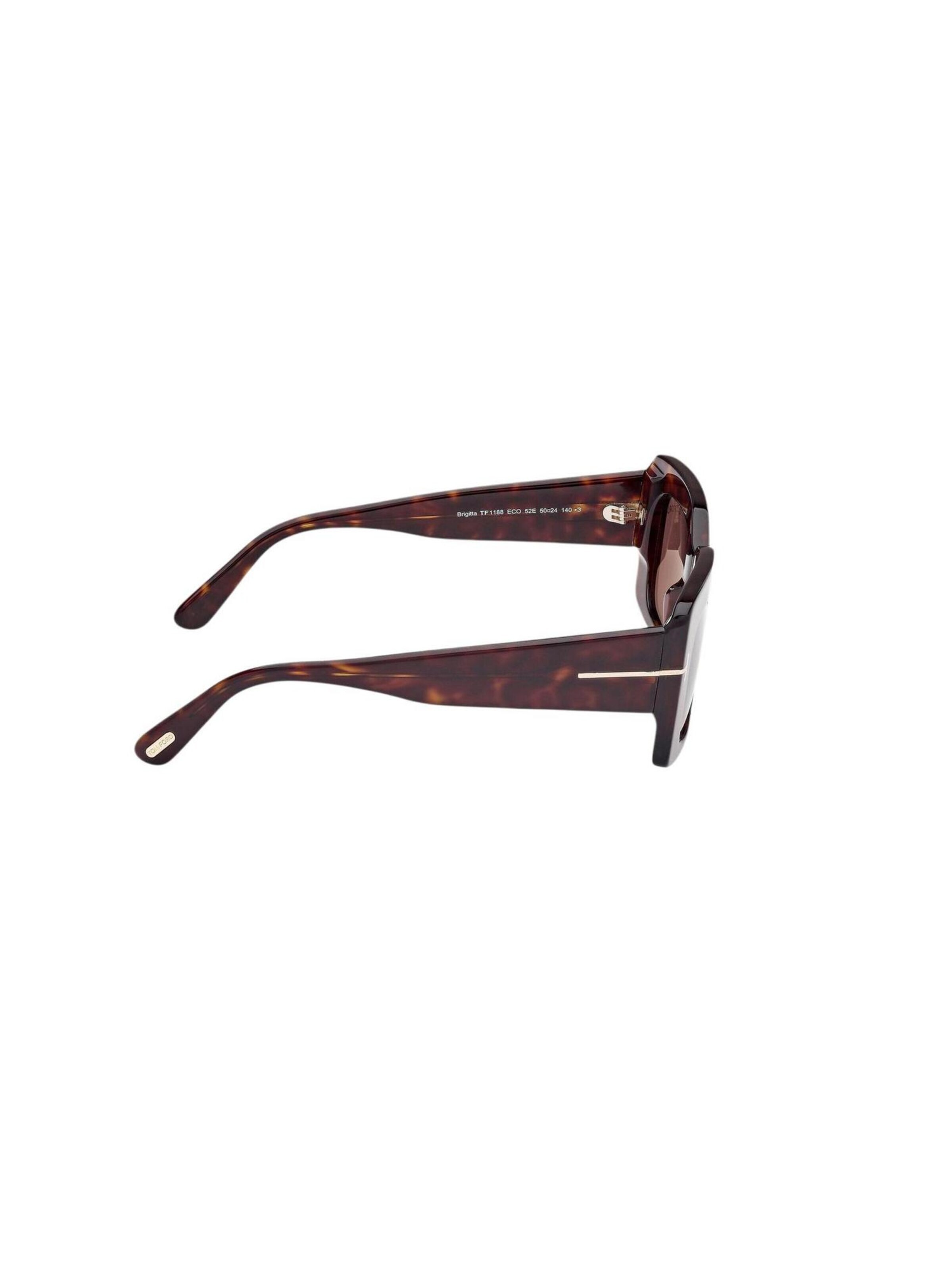 Tom Ford Sunglasses 'BRIGITTA FT1188 52E' in Brown