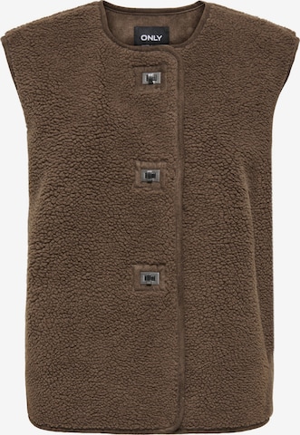 Gilet di ONLY in marrone: frontale