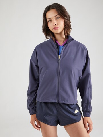 ADIDAS PERFORMANCE - Chaqueta de chándal 'Pacer' en azul: frente