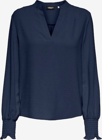 Chemisier 'ONLMette' ONLY en bleu : devant