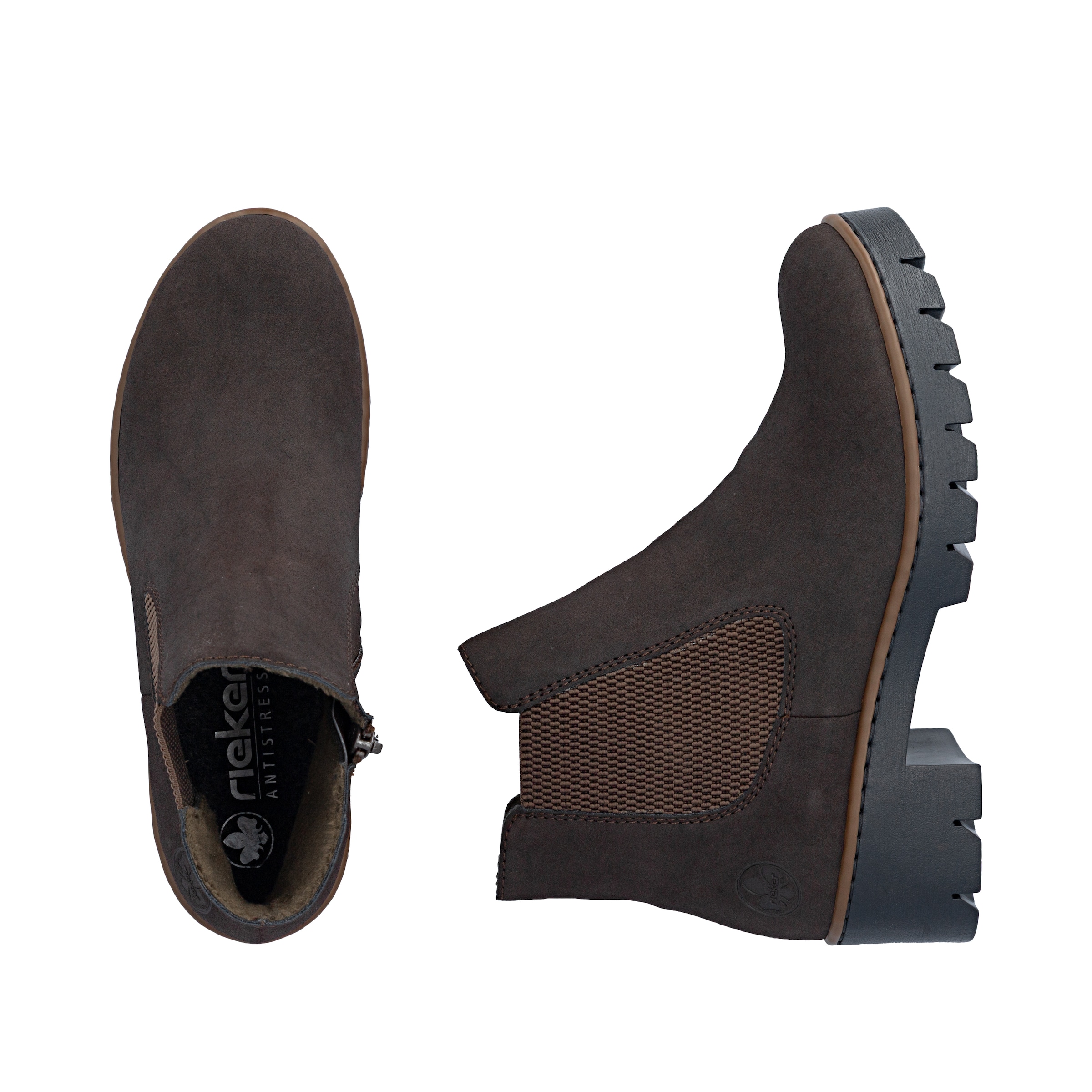 Rieker Chelsea Boots 'X5772' in Braun