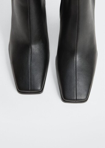 MANGO Ankle Boots 'Yves' in Black